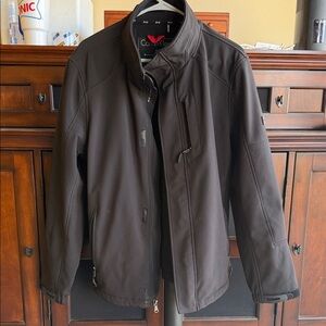 Calvin Klein Men's Dark Gray Performance Jacket